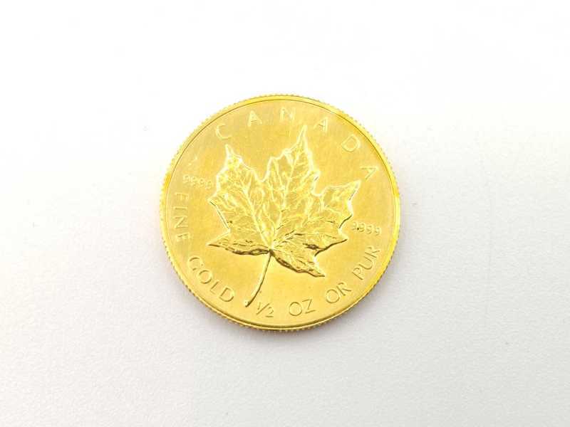 金買取 メイプルリーフ金貨 K24